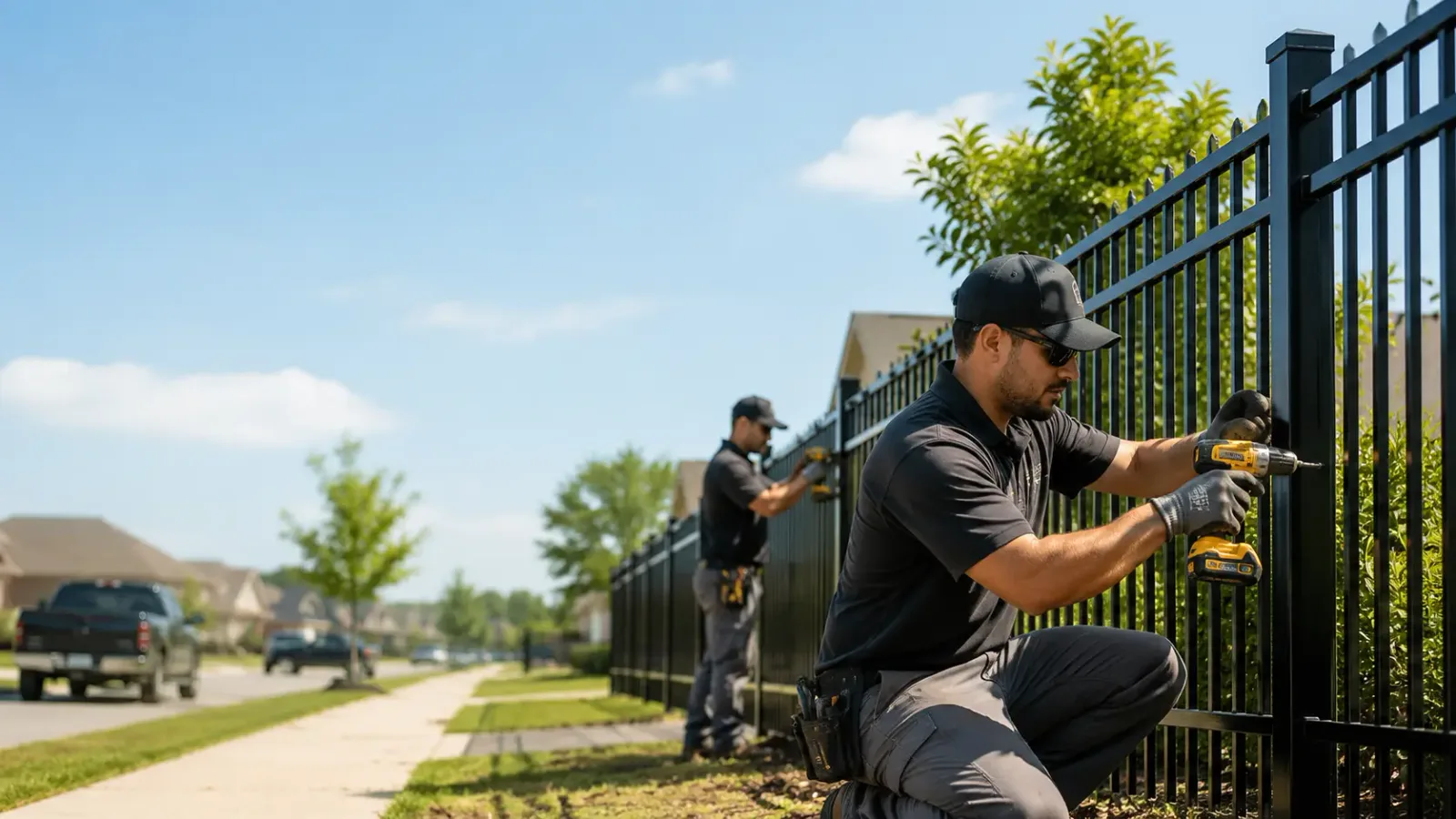 Metal Fence Installation in Pleasant View, UT